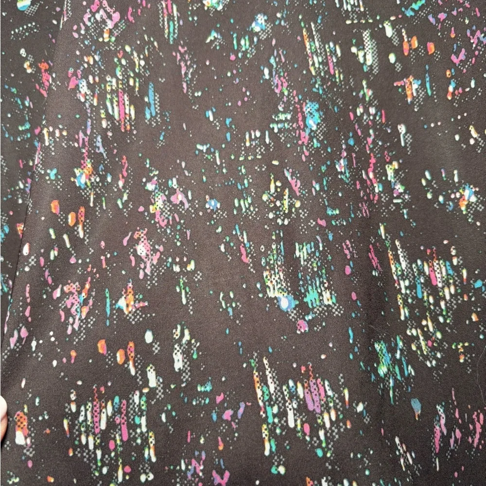 Athleta Match Point City Lights Skort Paint Splatter‎ | Size Small